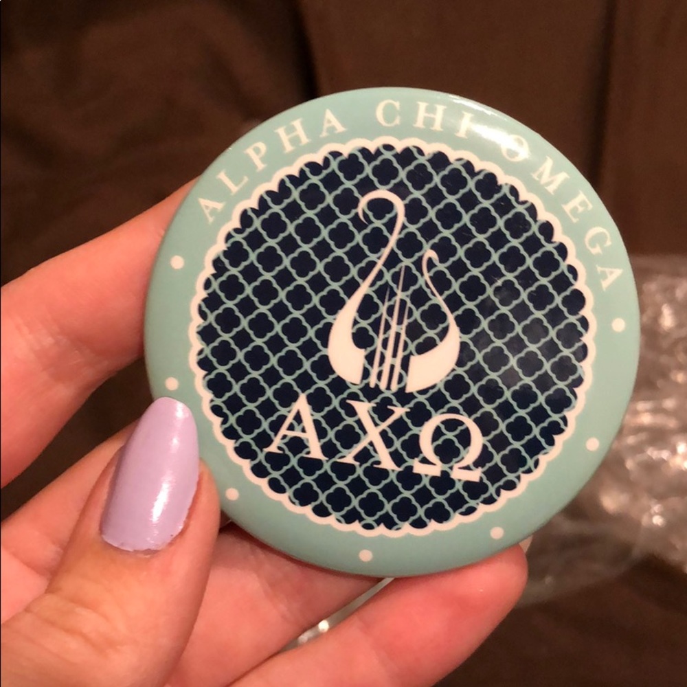 AXO alpha chi omega vintage pin!